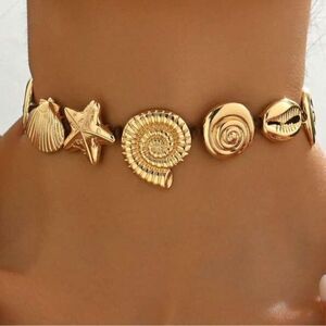 Seashell necklace N1626